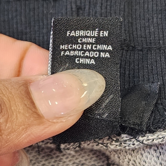 Forever 21 Men's Heathered Black Drawstring Jogger 2 Pockets Pants, sz SM - Picture 10 of 10